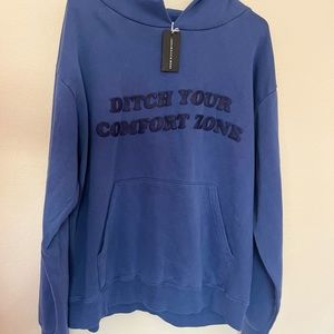 NWT Seek Discomfort ‘Ditch Your Comfort’ Hoodie